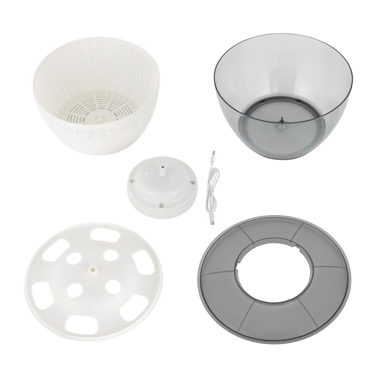 Ryan | 4.3Qt Electric Salad Spinner & Vegetable Dryer - Spinner