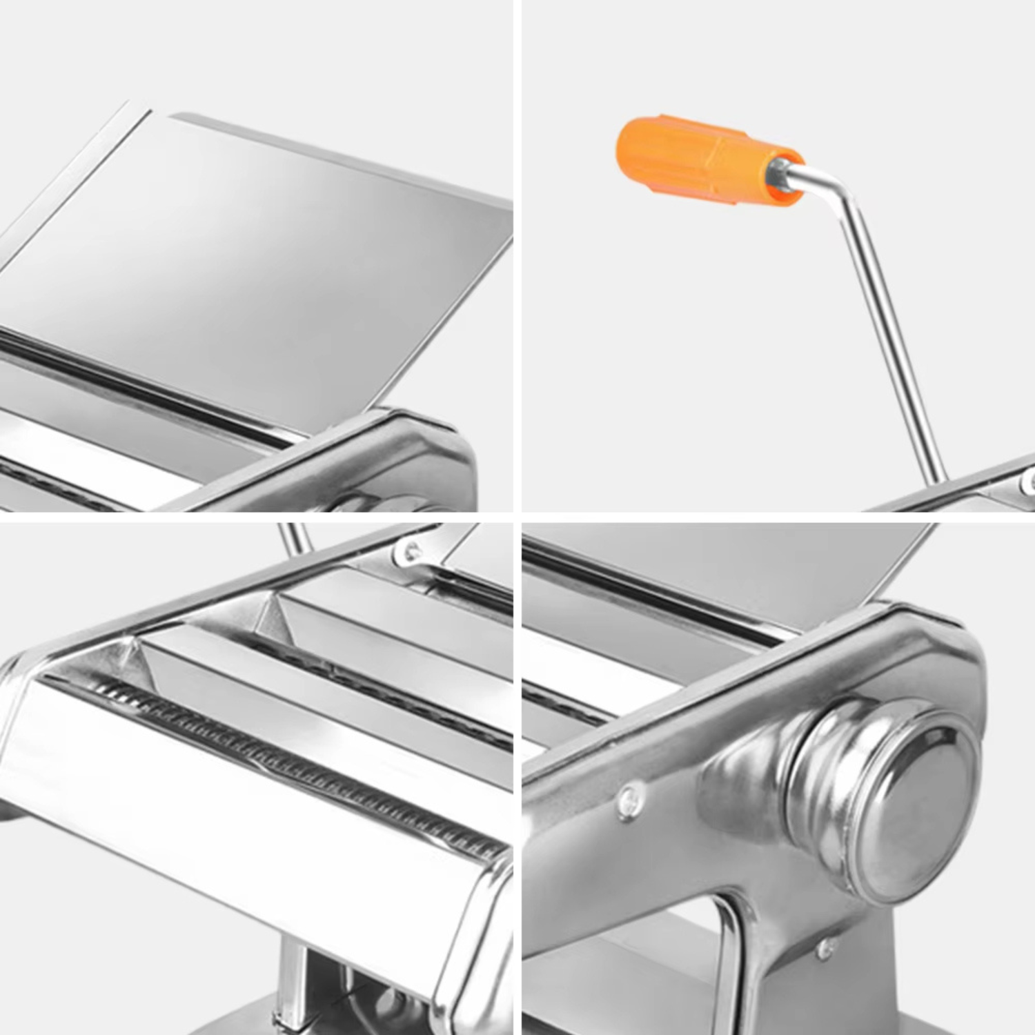 Nate | Manual Stainless Steel Pasta & Noodle Maker - Paste Maker